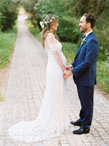 Zwangere bruid | Bruidsmode Lydia 